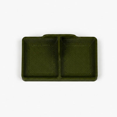 Mangeoire carrée 45x45 vue de dessus – Accessoire élevage fourmis AntWorld