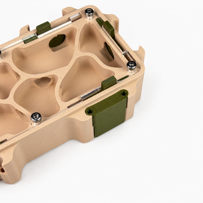 Bouchon Nexus vue de face – Sécurisation ouvertures formicarium AntWorld