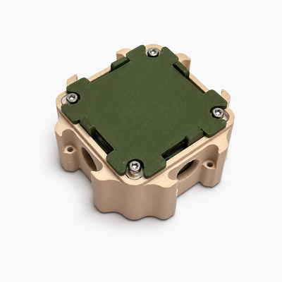 Module XS Dryx ouvert – Intérieur formicarium sec Nexus AntWorld