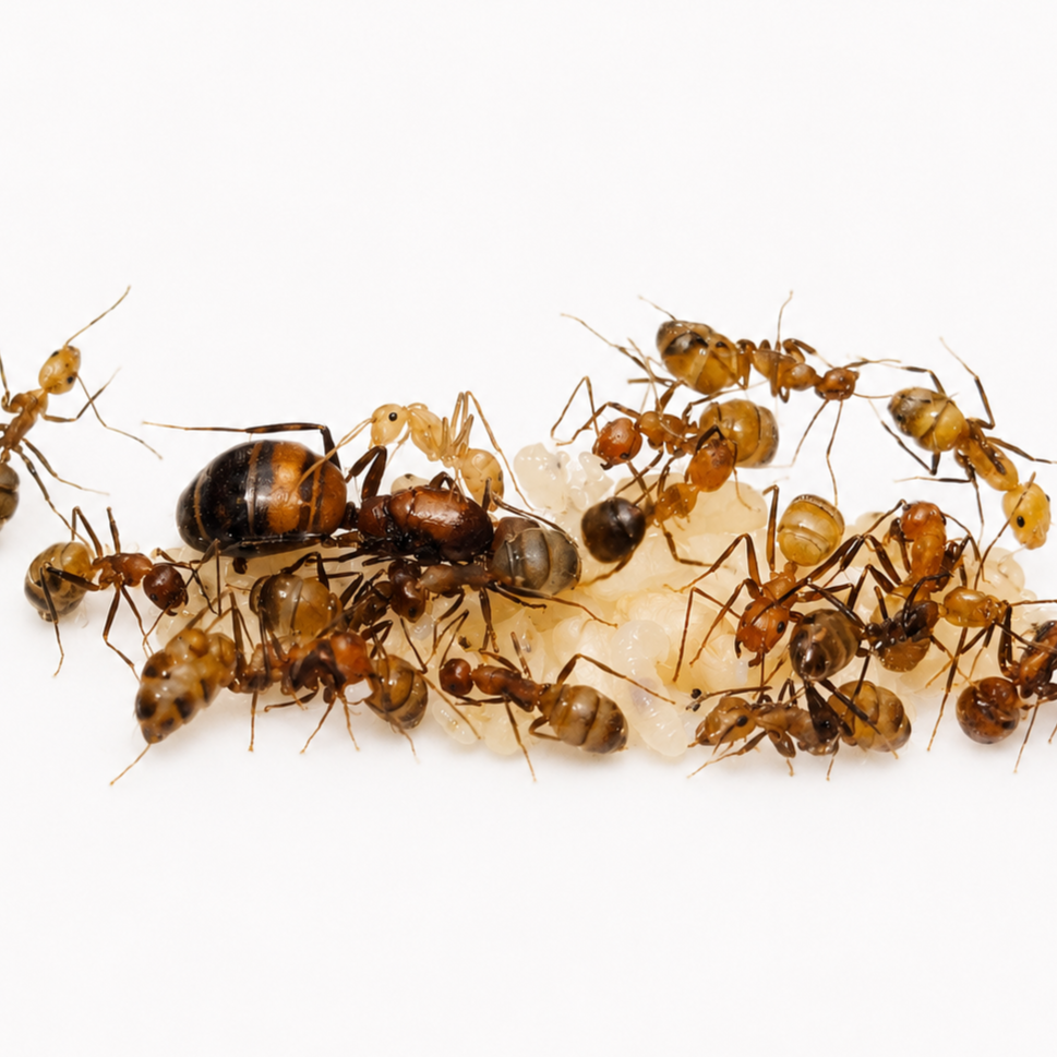Camponotus nicobarensis – Colonie de fourmis tropicales avec reine AntWorld